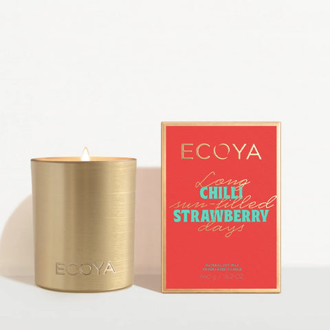 Chilli strawberry Goldie Candle