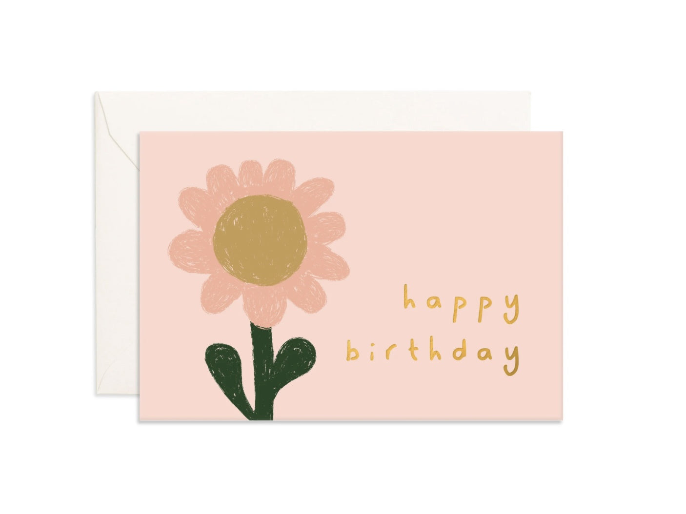Birthday Sunflower Mini Card