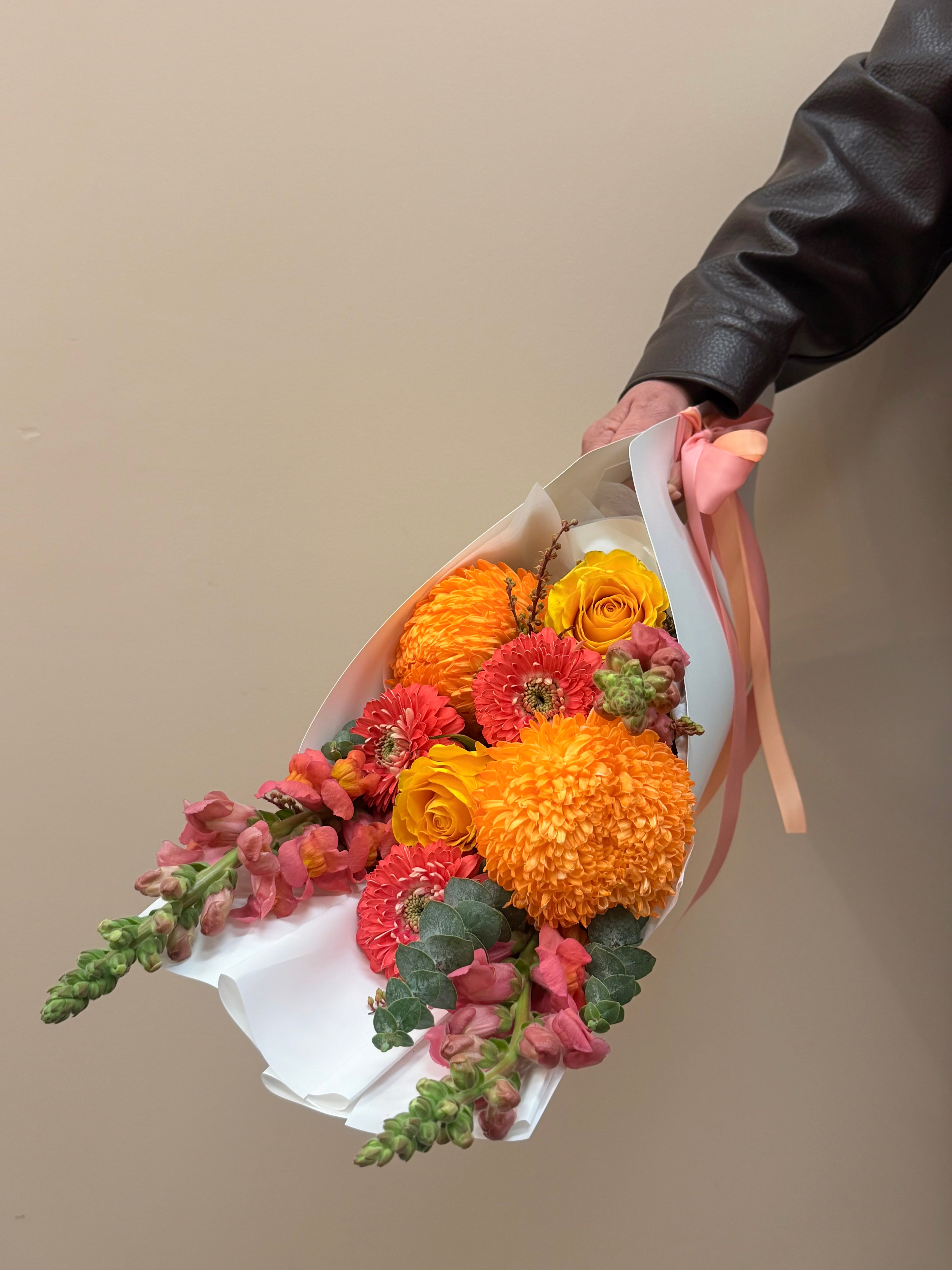Bright Floral Carry Bag