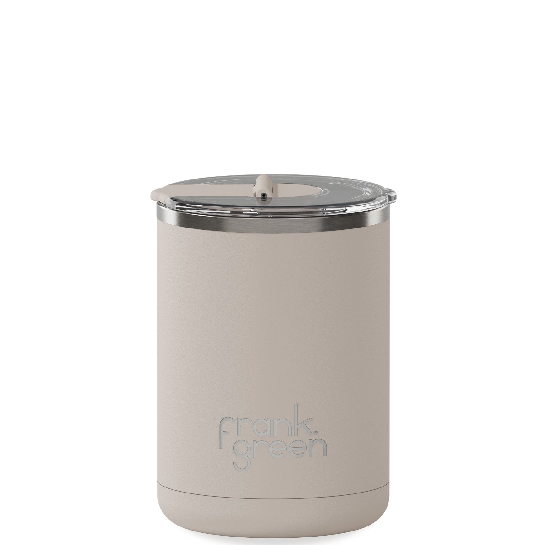 Frank Green - Ceramic Reusable Coffee Cup Flip Lid Moon Dust