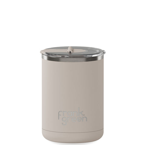 Frank Green - Ceramic Reusable Coffee Cup Flip Lid Moon Dust