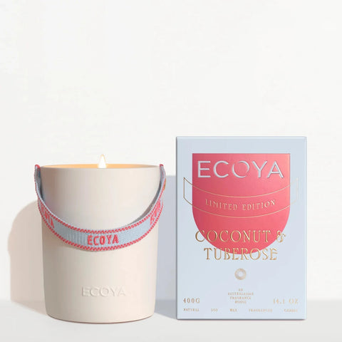 Ecoya  Coconut & Tuberose Candle