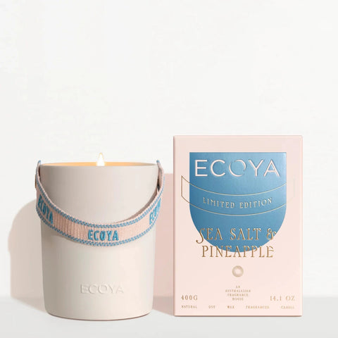 Ecoya Sea Salt & Pineapple Candle