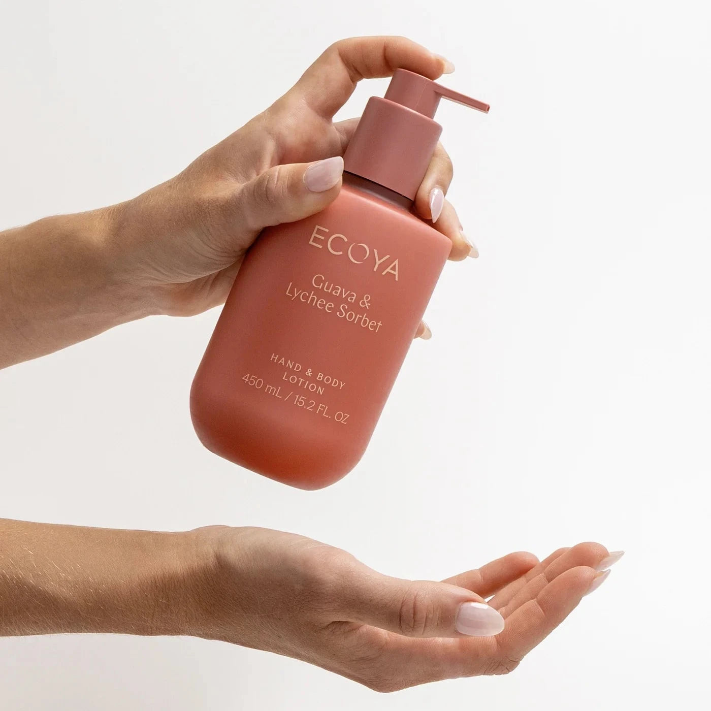 Ecoya Guava & Lychee Sorbet Bathroom Edit