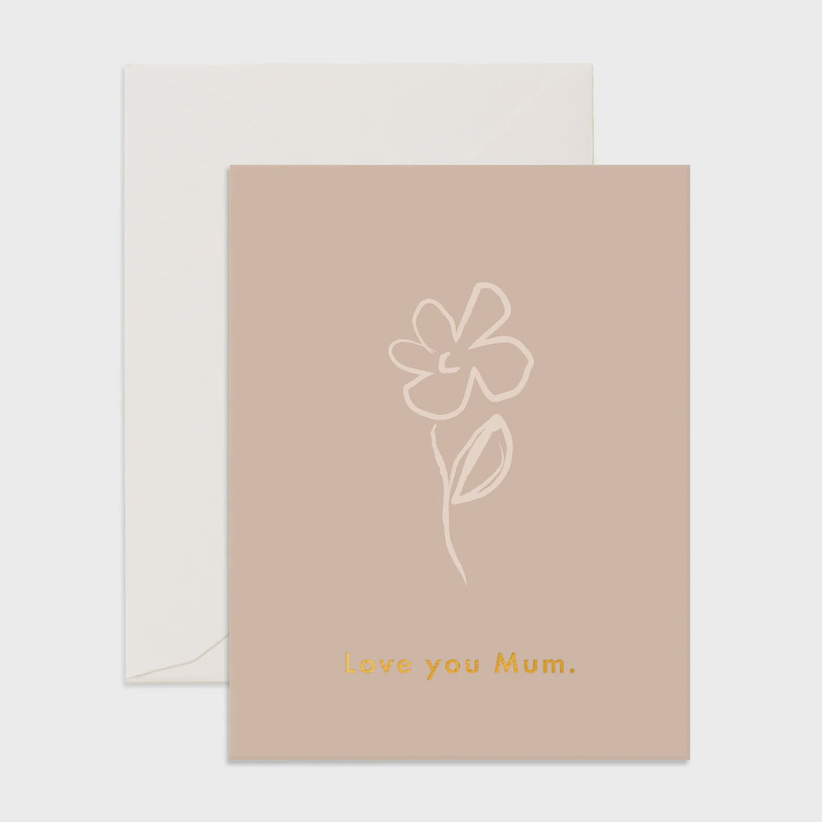 Love You Mum Card