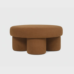 Lume Ottoman - Walnut