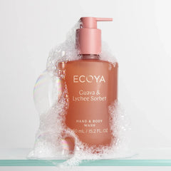 Ecoya Guava & Lychee Sorbet Hand & Body Wash 450ml