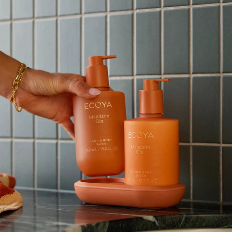Ecoya Mandarin & Gin Bathroom Edit