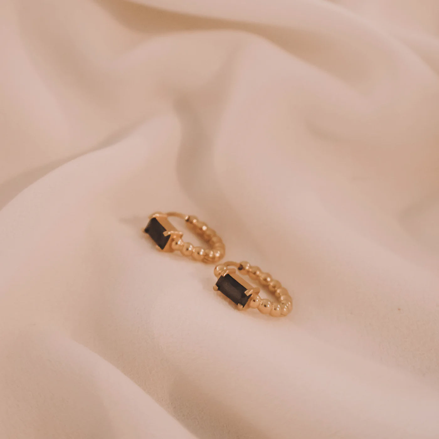 Gold Izzy Hoop By Katy B