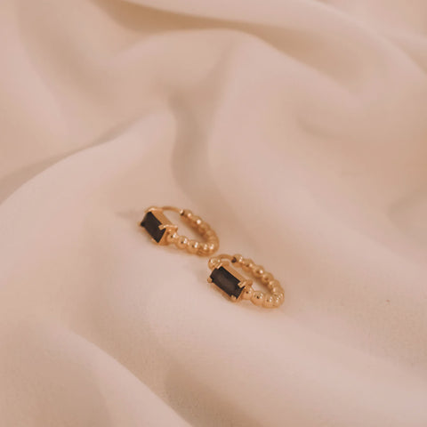 Gold Izzy Hoop By Katy B