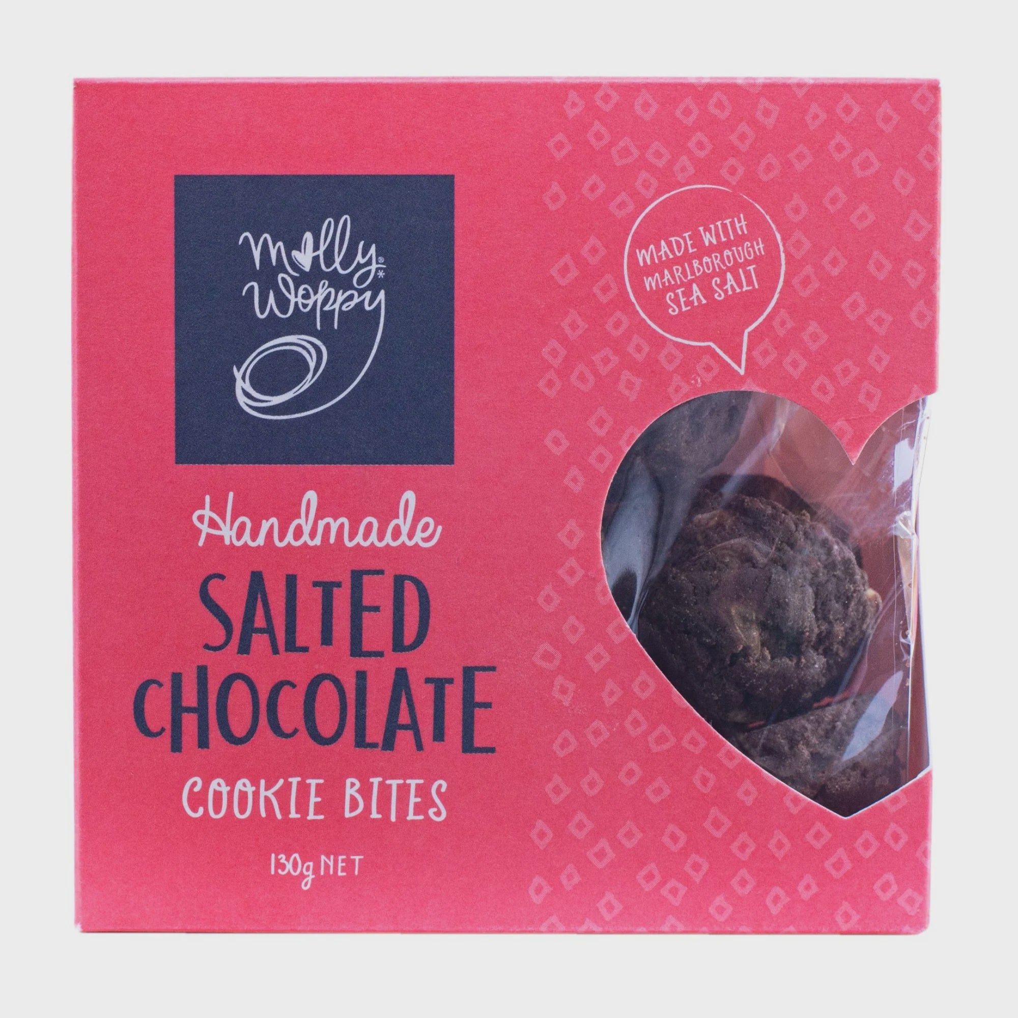 Salted Chocolate Cookie Bites