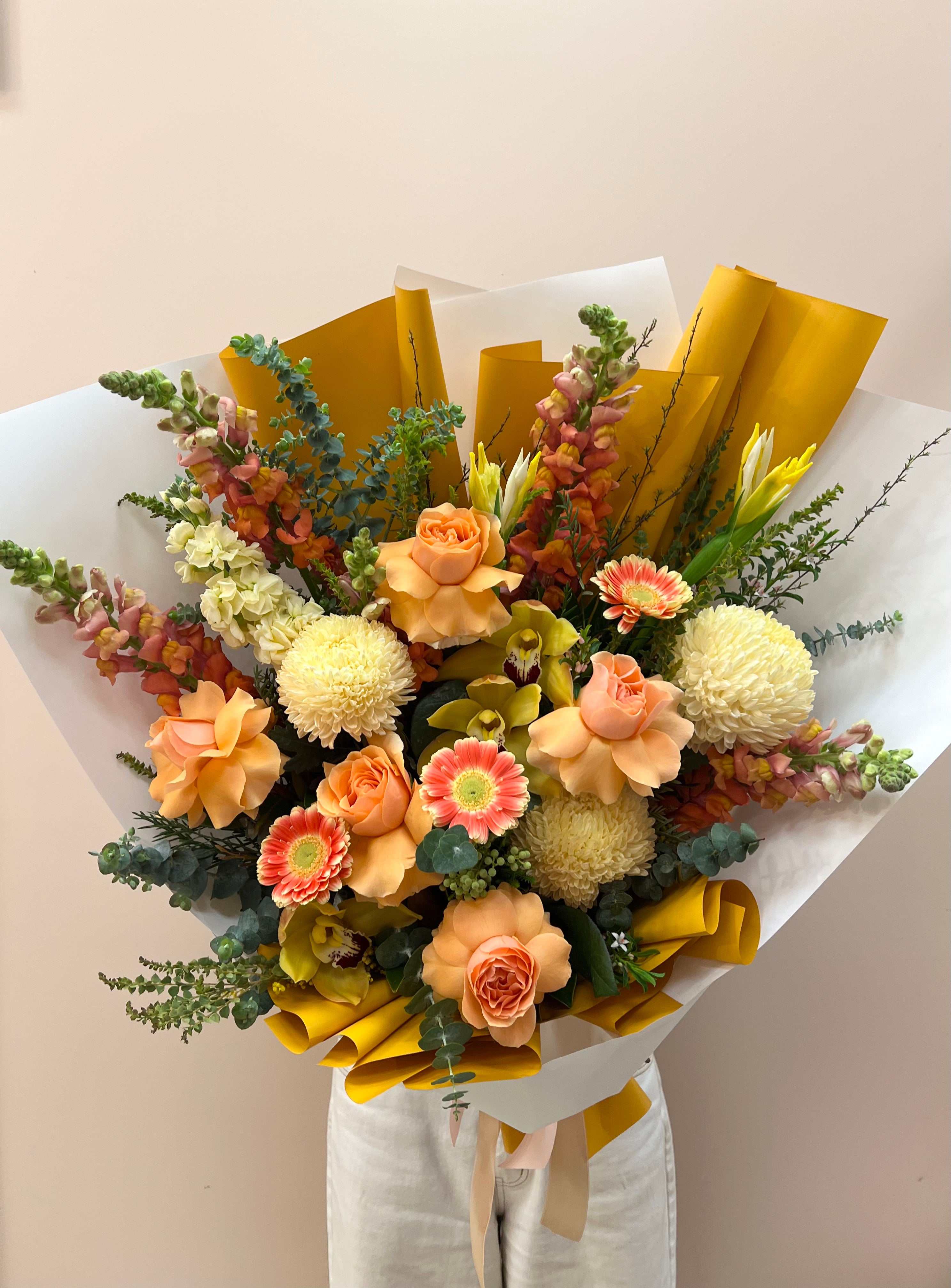Salted Caramel Floral Bouquet
