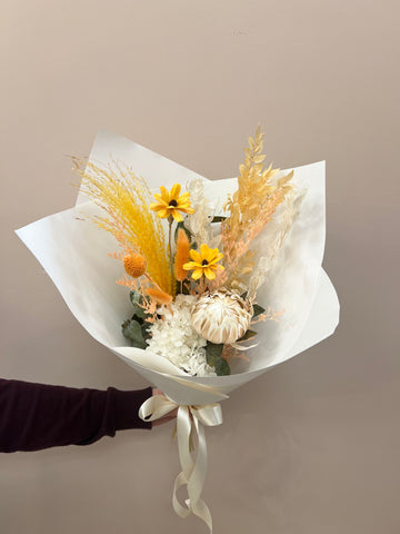 Sunshine Dried Flower Bouquet