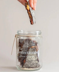 Dark Chocolate Almond Toffee Jar 200g