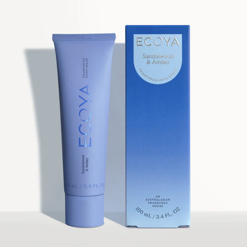 Ecoya Sandalwood & Amber Handcream
