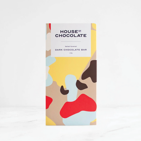 Gooey Salted Caramel Dark Chocolate Bar