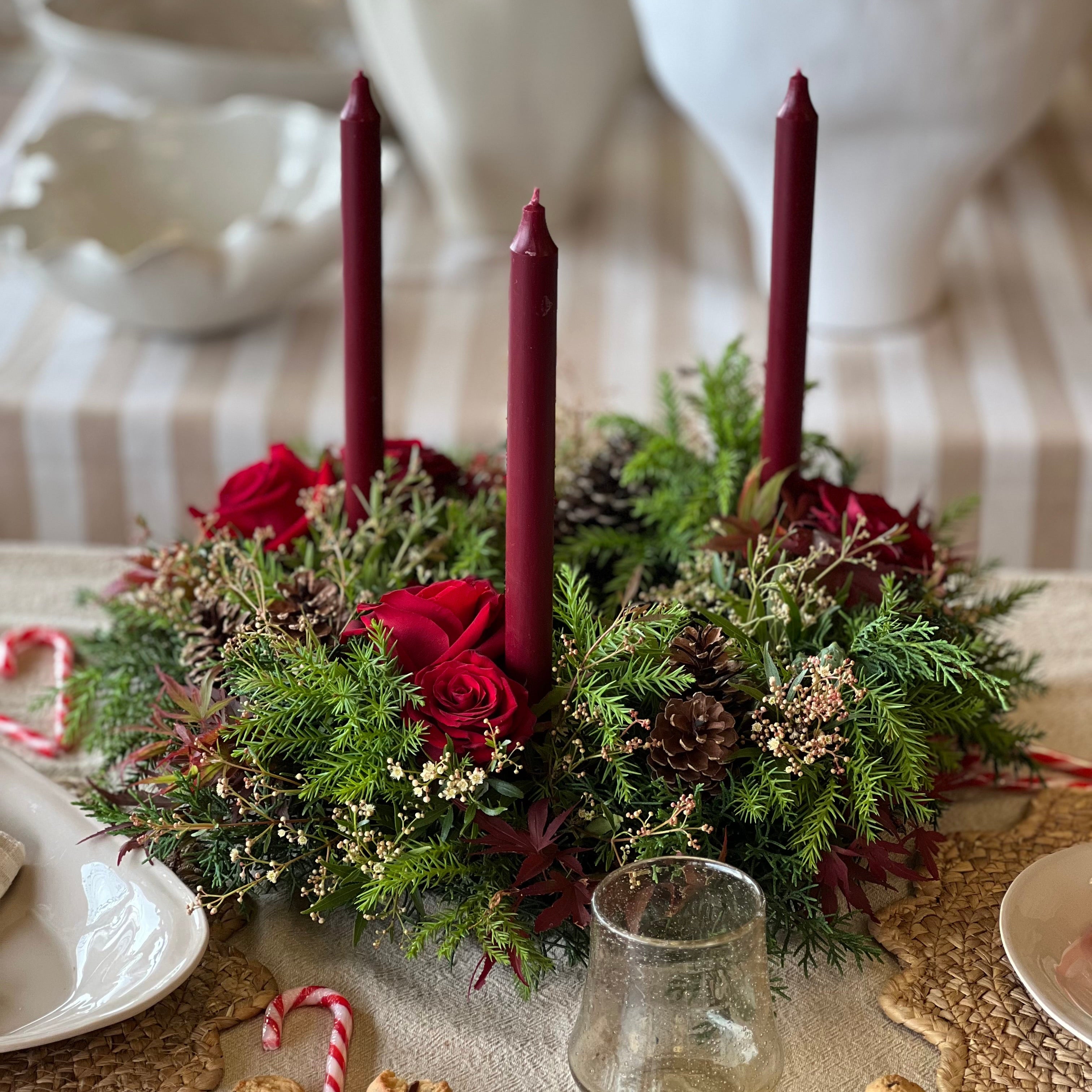 Christmas Festive Table Wreath