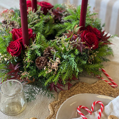 Christmas Festive Table Wreath