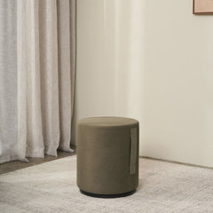 Ned Mee Swivel Ottoman - Olive