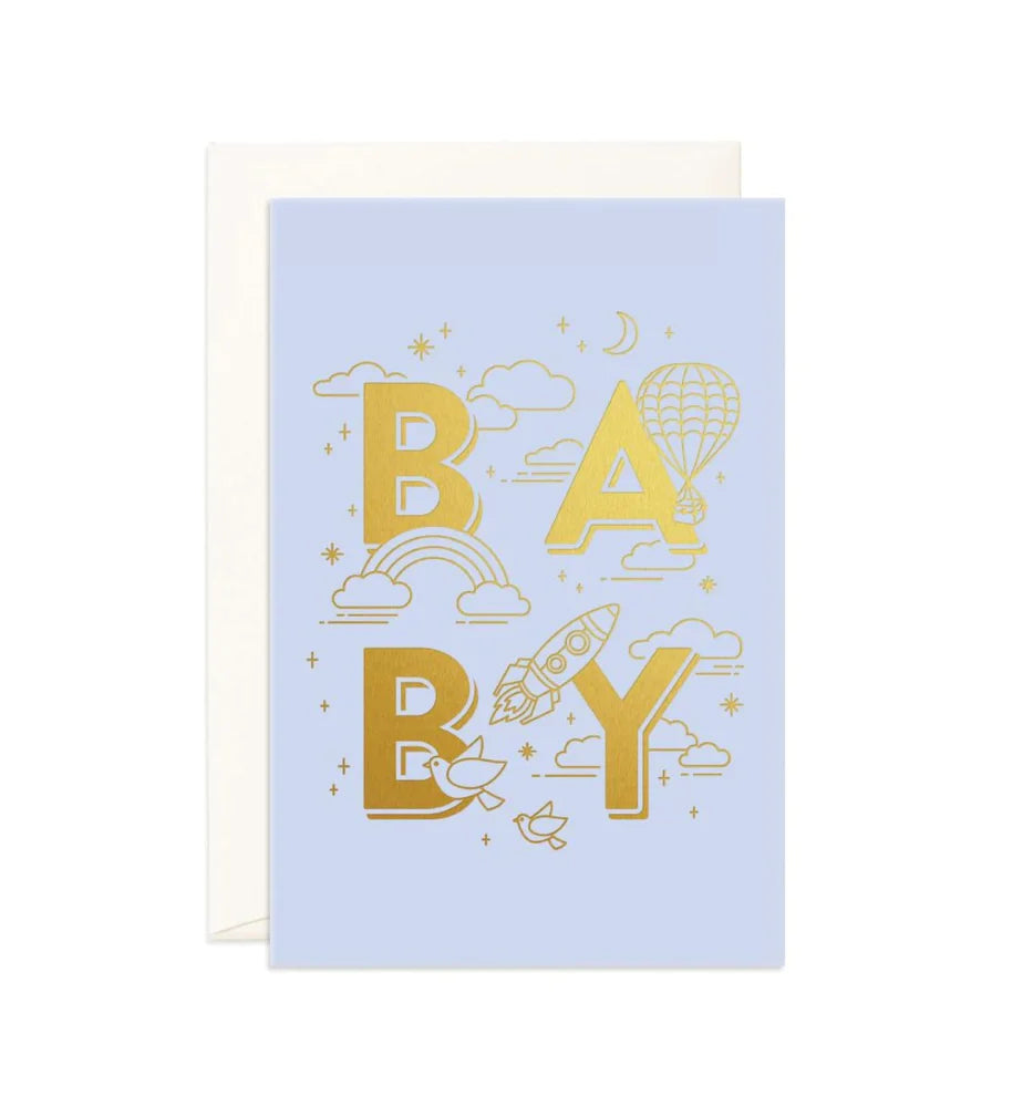 Large Baby Card