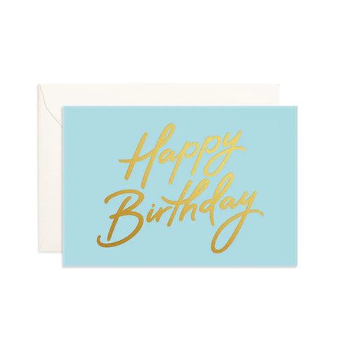 Mini Happy Birthday Card