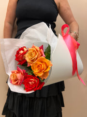 Mixed Rose Carry Bag