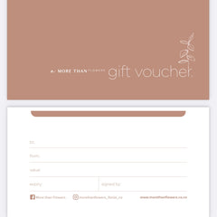 More Than Flowers Voucher